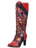 LAURA VITA Stiefel in Weinrot