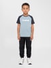 Hummel T-Shirt Hmljr Logo Lebensstil Kinder in DUSTY BLUE