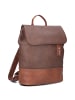 Zwei Jana JR13 - Rucksack 35 cm in cognac