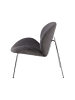 Kayoom Stuhl Jaden 125 2er-Set in grau - silber