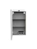 Fackelmann LED-Spiegelschrank SBC in hellbraun-40(B)x68(H)x15,3(T)cm