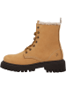 Palado Schnürstiefel Giase in Camel/Dunkelbraun