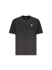 Guess Jeans Schwarzes Baumwoll-T-Shirt