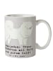 Mr. & Mrs. Panda Tasse mit Motiv Menschojede Herz mit Spruch in Grau Pastell
