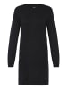 Oxmo Strickkleid OXAida in Schwarz