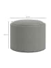 HOMCOM Sitzhocker in Grau 56L x 56B x 42H cm