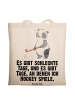 Mr. & Mrs. Panda Schultasche Panda Hockey spielen mit Spruch in Creme