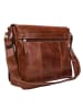 Leonhard Heyden Cambridge Messenger Leder 32 cm Laptopfach cognac