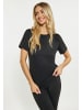 IZIA Damen T-Shirt in Schwarz