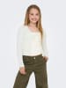 KIDS ONLY Kognessa Sommer-Strickjacke Bio-Baumwolle in cloud dancer