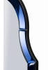 Mauro Ferretti Wandspiegel mit blauem Glasrahmen, 62 x 1 x 100 cm