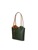FELIPA Damen Handtasche in Grün Cognac