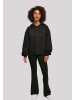 F4NT4STIC Organic Oversized Hoodie Pink Floyd Tour NYC in schwarz