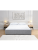 CALICOSY Bett ALBA mit Bettkasten in Grau - (W)204  x (H)36,5  x (L)152 cm