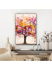 MuchoWow Leinwand bilder Farbiger Baum (BxH)