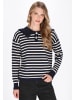 DreiMaster Vintage Women Sweater in navy offwhite