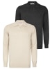 Felix Hardy Pullover in Beige-Anthrazit