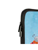 Mr. & Mrs. Panda Laptop Tasche Weihnachten Smörle mit Spruch in Eisblau