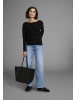 Laura Scott Strickpullover in schwarz