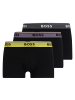 BOSS Boxershort 3er Pack in Schwarz/Gelb