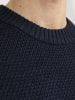 Jack & Jones Rundhalspullover für Damen in dunkel-blau