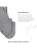von Jungfeld Füßlinge ESSENTIAL INVISIBLE in Heather Grey