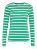 b. young Langarm-Shirt BYPAMILA Slim fit in Ming Green Mix