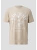QS T-Shirt  in  94D0_helles sand