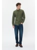 Matinique Langarm - Hemd MAtrostol Gerade Passform in Olive Night