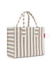Reisenthel Daily Shopper Shopper Tasche 42 cm in summerstripes coffee