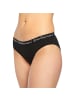 Bamboo Basics Slip 3er Pack in Schwarz