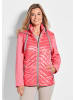 GOLDNER Steppjacke mit abnehmbarer Kapuze in pfirsich