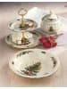 Seltmann Weiden 6er Set Suppenteller Marieluise Weihnachten ø 23,2 cm in weiß-grün
