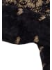 faina Damen Strickjacke in Schwarz Gold