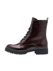 Tamaris Stiefelette aus Leder Merlot