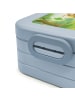 Mr. & Mrs. Panda Lunchbox Bienen Paar Design ohne Spruch in Blau Pastell