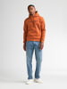 Petrol Industries Raglan-Hoodie mit Print cedarwood in Orange