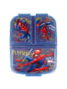 Spiderman Spiderman Kinder Brotdose – Lunchbox mit 3 Fächern & tollem Design in Blau