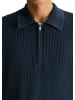 Marc O'Polo DENIM Strick-Poloshirt regular in Navy Teal