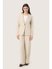 Soaked in Luxury Blazer SLCorinne Gerade Passform in Oatmeal