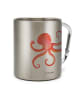 Mr. & Mrs. Panda Kaffeetasse Tintenfisch ohne Spruch in Silber