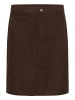 Kaffe Rock KAvery Regular fit in Chocolate Brown CC