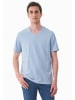 Organication T-Shirt "MCASUAL502" in Eisblau