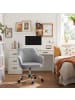 SONGMICS 2er-Set: Bürostuhl Tyra in Hellgrau - (B)58 x (H)96 x (T)60.8 cm