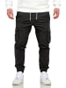 SOUL STAR Cargohose - SPROSEAU Jogger Chino Jeans Hose Stoffhose in Black