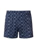 Hanro Boxer Cotton Sporty in blue diamonds