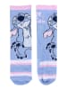 Cerda 4er - Pack Kindersocken Disney Stitch & Angel Geschenkset mit Spardose in Bunt