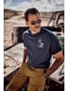 JP1880 Kurzarm T-Shirt in navy blau