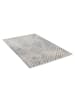 Kayoom Wohnzimmer Teppich – Kurzflorteppich Rhombus 125 in beige - grau - rechteckig