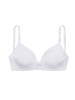 LASCANA Bralette-BH in weiß-rosa